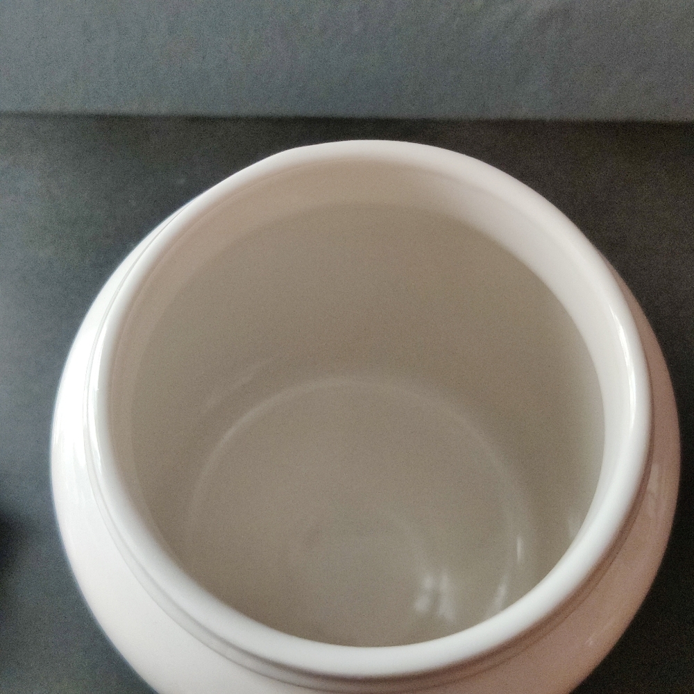 Rae Dunn canister with rose topper - Love Story - Picture 4 of 7